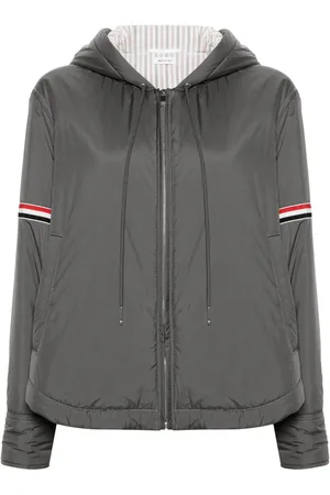 Thom Browne RWB Daunenjacke mit Kapuze