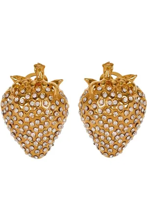 Balmain Strawberry Ohrringe mit Strass