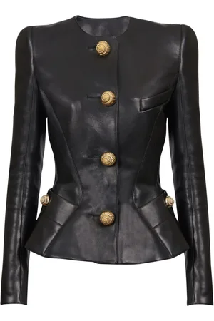 Balmain Jacke mit Schößchen