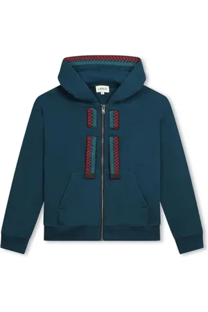Lanvin Kapuzenjacke mit Logo-Stickerei