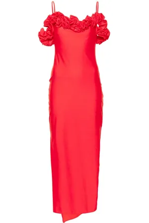 COPERNI Maxikleid mit Rüschen