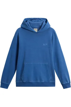 Woolrich Hoodie mit Logo-Stickerei