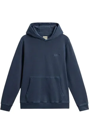 Woolrich Hoodie mit Logo-Stickerei