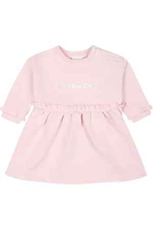 Givenchy Langärmeliges Kleid mit Logo-Print