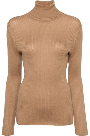 N.PEAL Kaschmirpullover mit Rollkragen