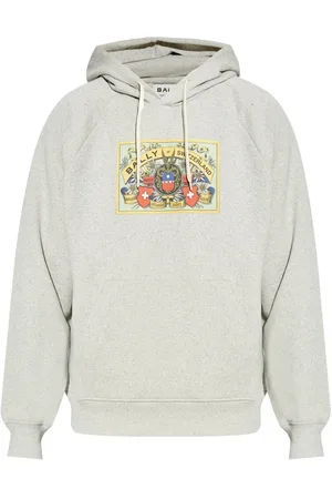 Bally Hoodie mit Logo-Wappen
