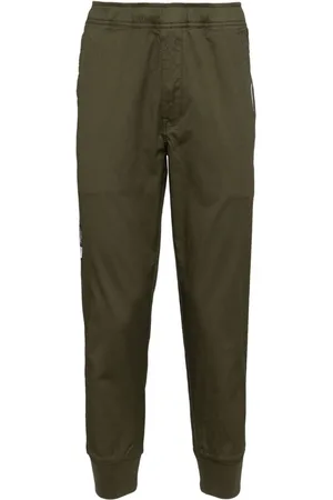 A Bathing Ape Chino mit Logo-Patch