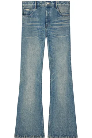 Courrèges Halbhohe Bootcut-Jeans