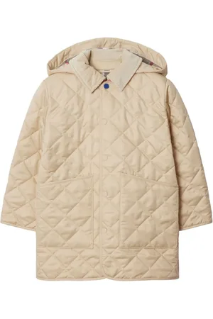 Burberry Kapuzenjacke mit Rautensteppung