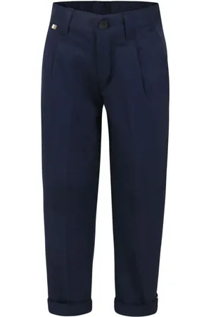 HUGO BOSS Hose mit Logo-Detail
