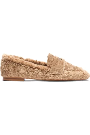 Casadei Loafer aus Faux Fur