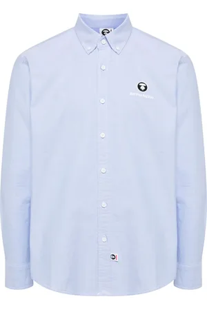 A Bathing Ape Hemd mit Logo-Patch