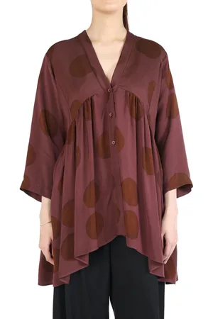UMA WANG Polka-dot print blouse