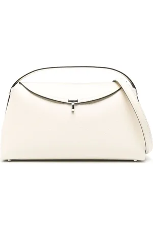 Totême Abgerundete T-Lock Schultertasche
