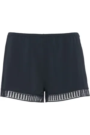 ERES Sylvie Graphic Shorts mit Spitzenbesatz