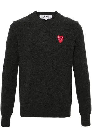 Comme des Garçons Pullover mit Herz-Patch