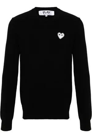 Comme des Garçons Pullover mit Herz-Patch