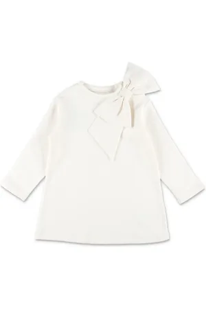 DOUUOD KIDS Kleid mit Schleifendetail