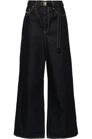 SACAI Jeans mit weitem Bein