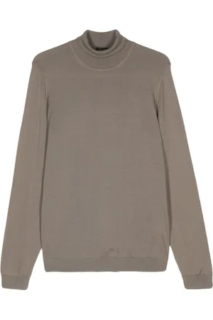 HUGO BOSS Rollkragenpullover aus Schurwolle