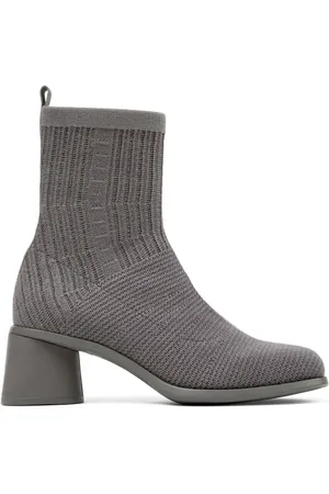Camper Stiefeletten mit eckiger Kappe 65mm