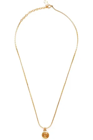 Dior Halskette mit Logo-Anhänger