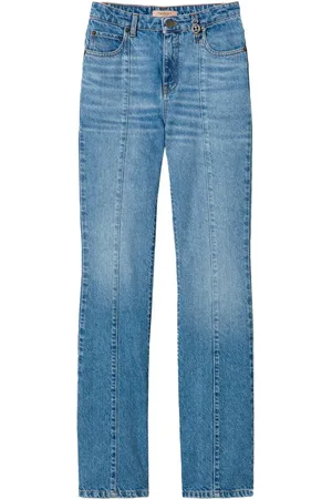 Twin-Set Schlagjeans im Five-Pocket-Design
