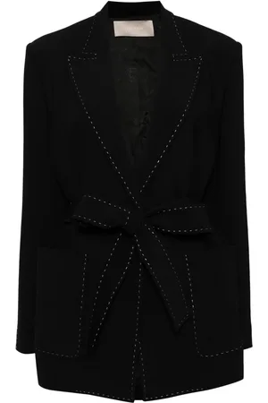 Elie saab Blazer mit Ziernähten