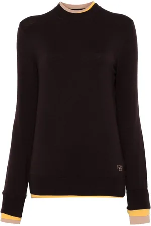 Fendi Pullover im Layering-Look
