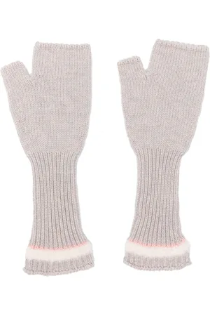 Barrie Fingerlose Handschuhe mit Shearling