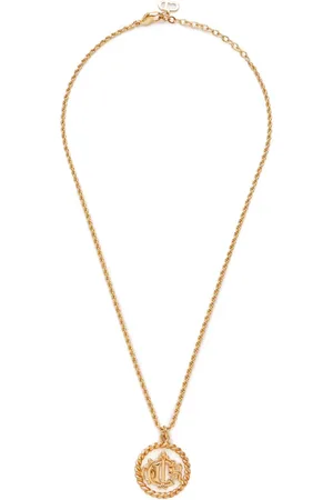 Dior Halskette mit Logo-Anhänger