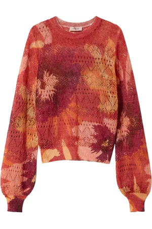 Twin-Set Pullover mit Blumen-Print