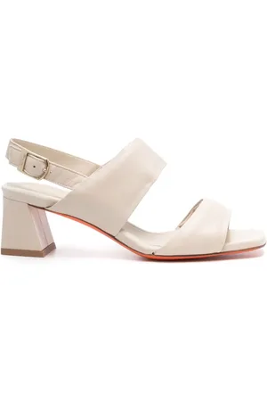 santoni Sandalen mit doppeltem Slingback-Riemen 60mm