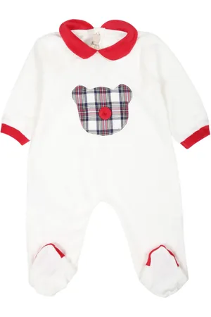 LA STUPENDERIA Pyjama mit Bärenapplikation