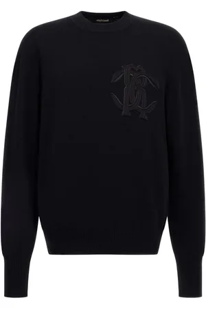 Roberto Cavalli Sweatshirt mit Logo-Stickerei