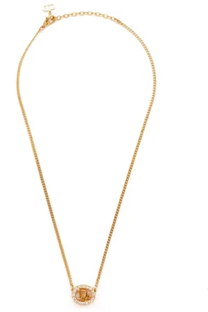 Dior Halskette mit Logo-Anhänger