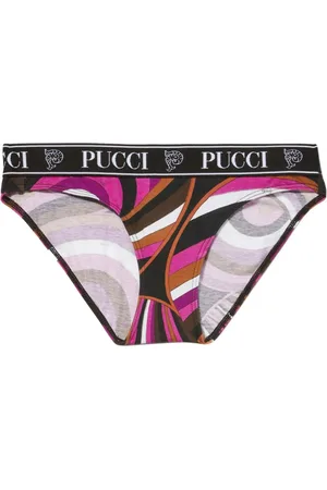 Puccini Slips mit Logo-Print (3er-Set)