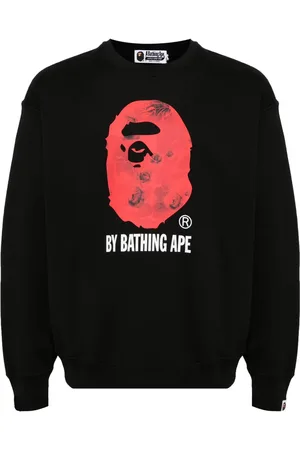 A Bathing Ape Sweatshirt mit Logo-Print