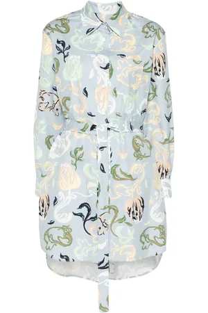 Lanvin Minikleid mit Blumen-Print