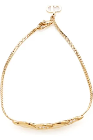 Dior Schlangenarmband mit Strass