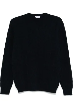 Boglioli Pullover mit Zopfmuster