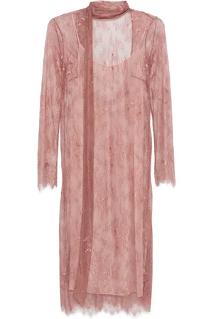 BLUMARINE Maxikleid aus Chantilly-Spitze