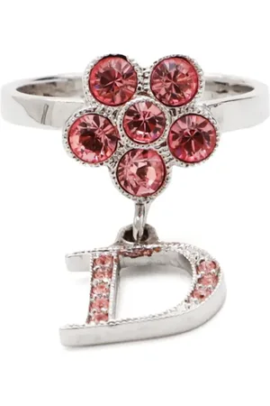 Dior Ring mit Strassblume