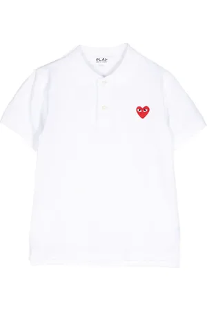 Comme des Garçons Besticktes Poloshirt