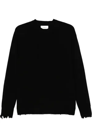 LANEUS Pullover in Distressed-Optik