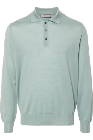 CANALI Poloshirt aus Merinowolle