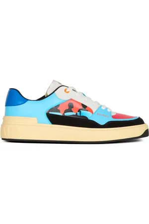 Balmain X Prince Gyasi B-Court Flip Sneakers
