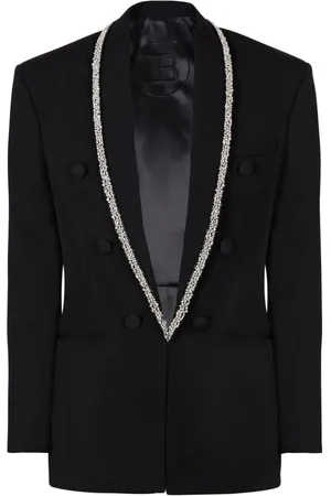 Balmain Grain-de-Poudre-Jacke