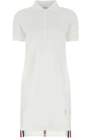 Thom Browne Polokleid mit Kontraststreifen