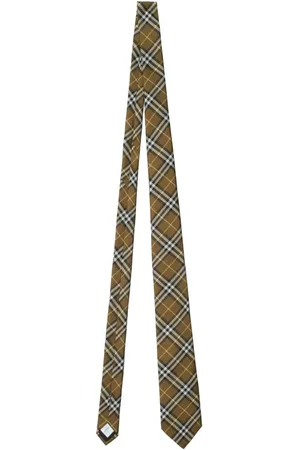 Burberry Seidenkrawatte mit Check